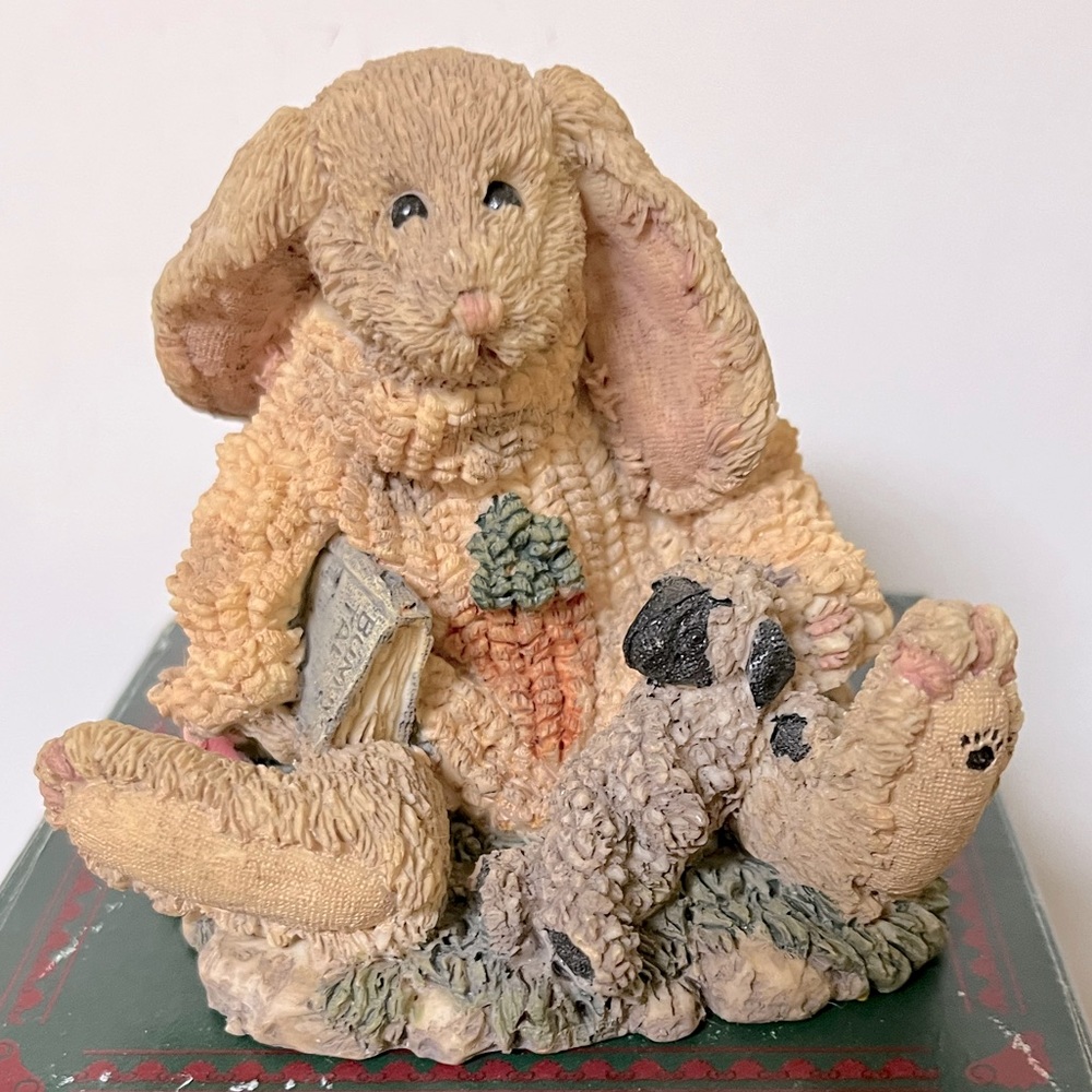 Boyds Bears Bearstone - Daphne Hare and Maisey Ewe Bunny Rabbit Lamb Easter 1993